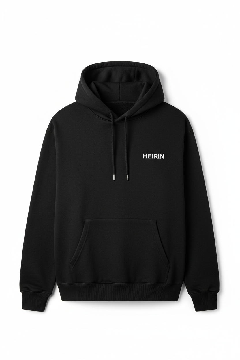 Heirin Signature Hoodie (Black)